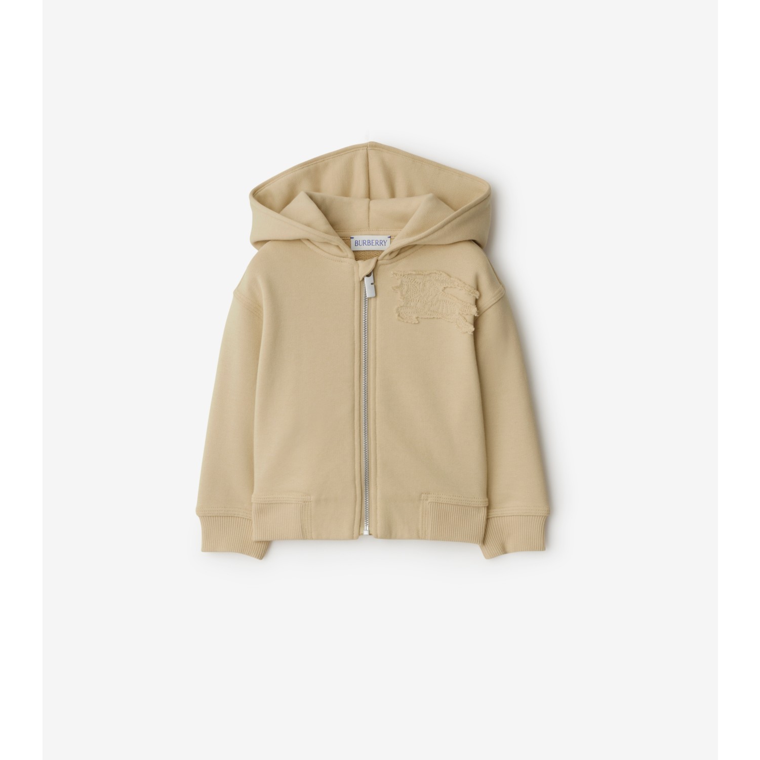 Hoodie zippé en coton EKD