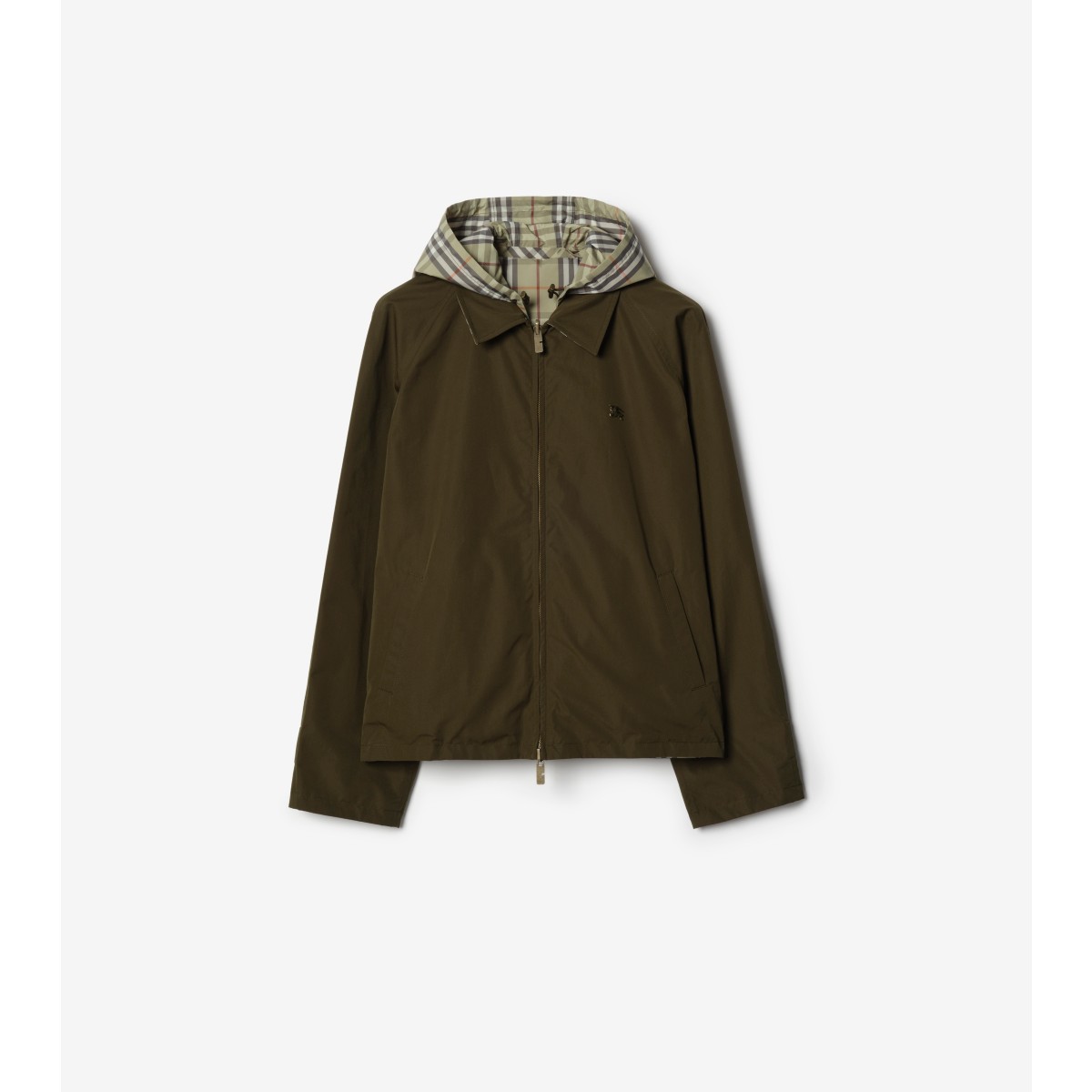  Check Reversible Cotton Jacket