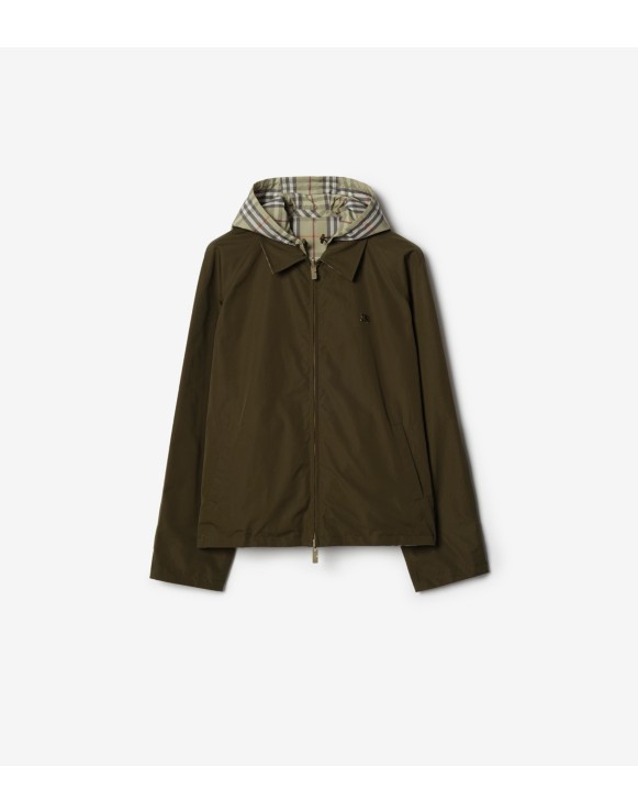 Reversible Check Cotton Jacket