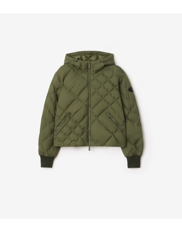 【BURBERRY】バーバリーチルドレン★美品　110　ダウンジャケット　緑 BURBERRY】バーバリーチルドレン☆美品 110 ダウンジャケット 緑