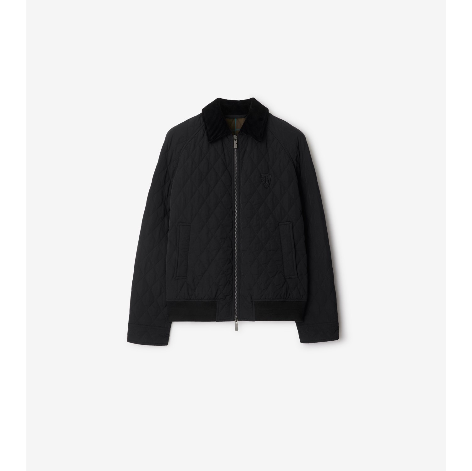 Burberry quilted jacket mens noir best sale