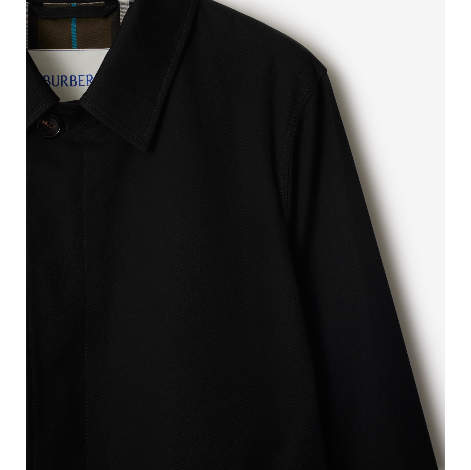 Long Gabardine Car Coat