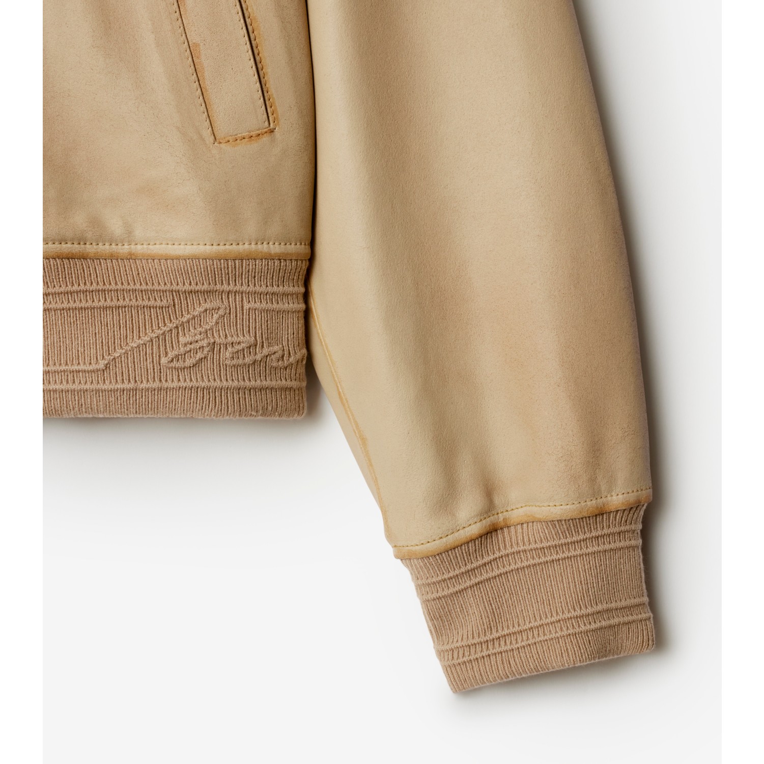 Suede Harrington Jacket