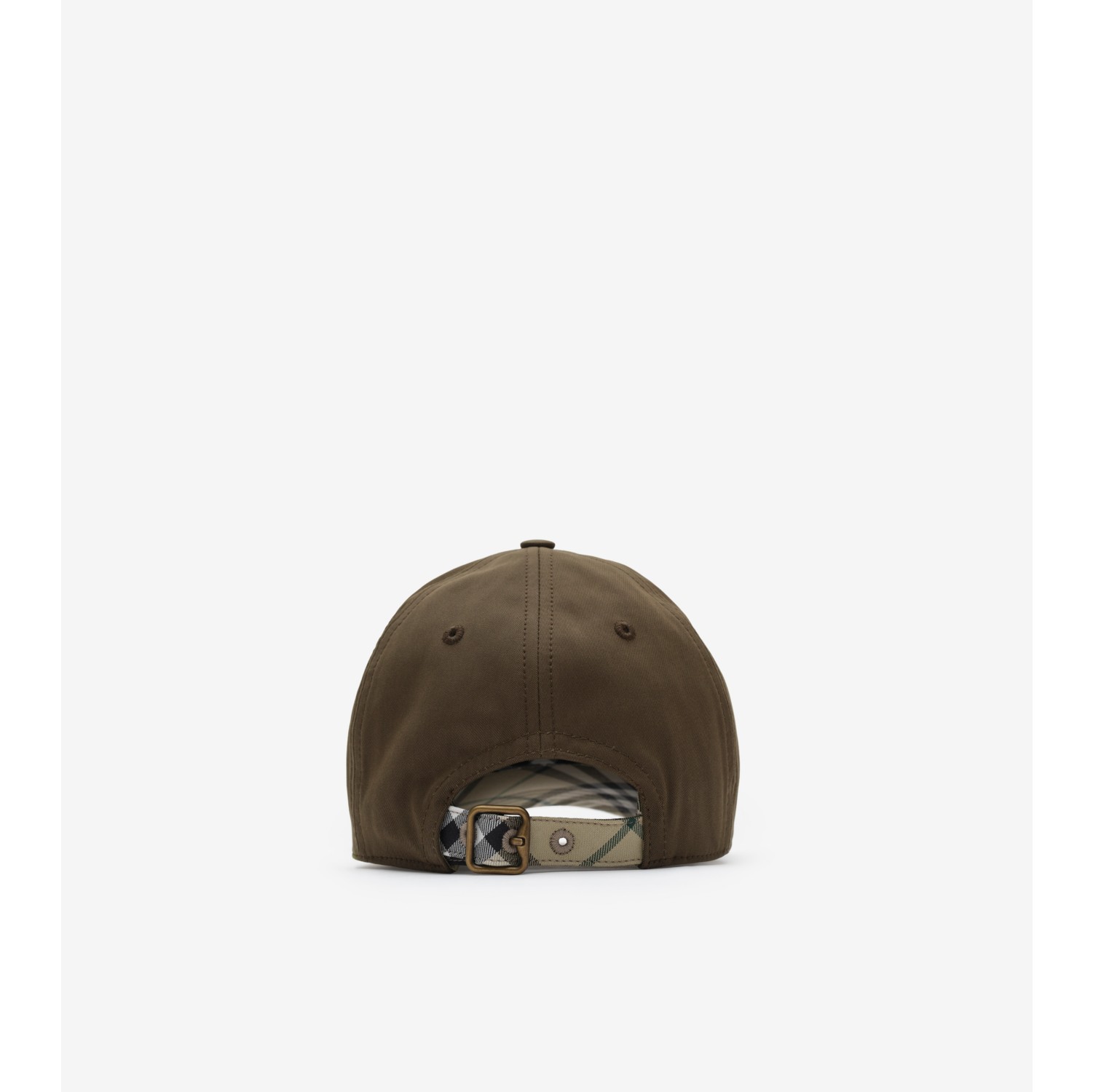 Gabardine Baseball Cap in Juniper green - Men | Burberry® Official