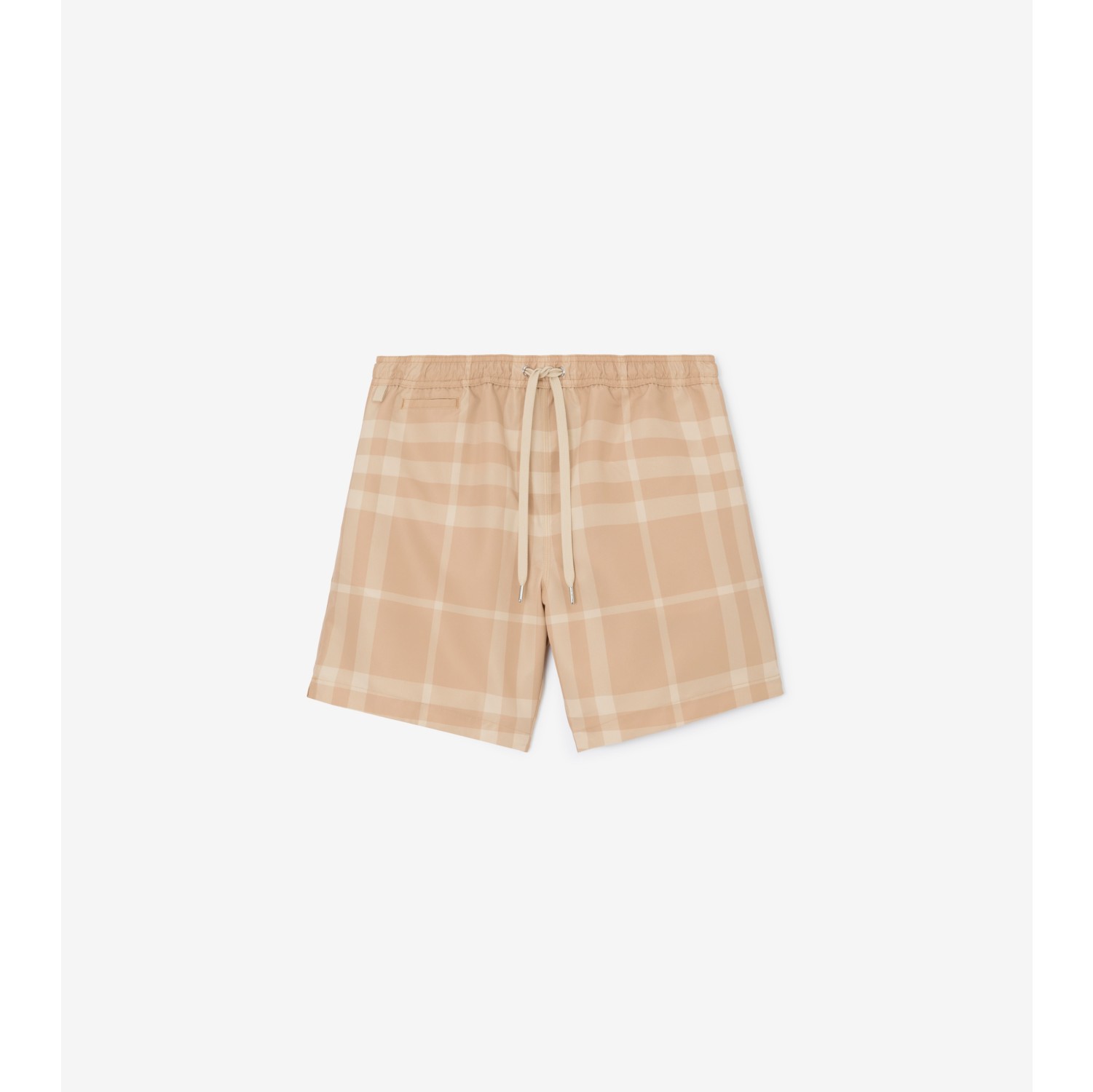 Burberry Check Swim Briefs in Natural for Men