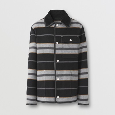 burberry striped jacket