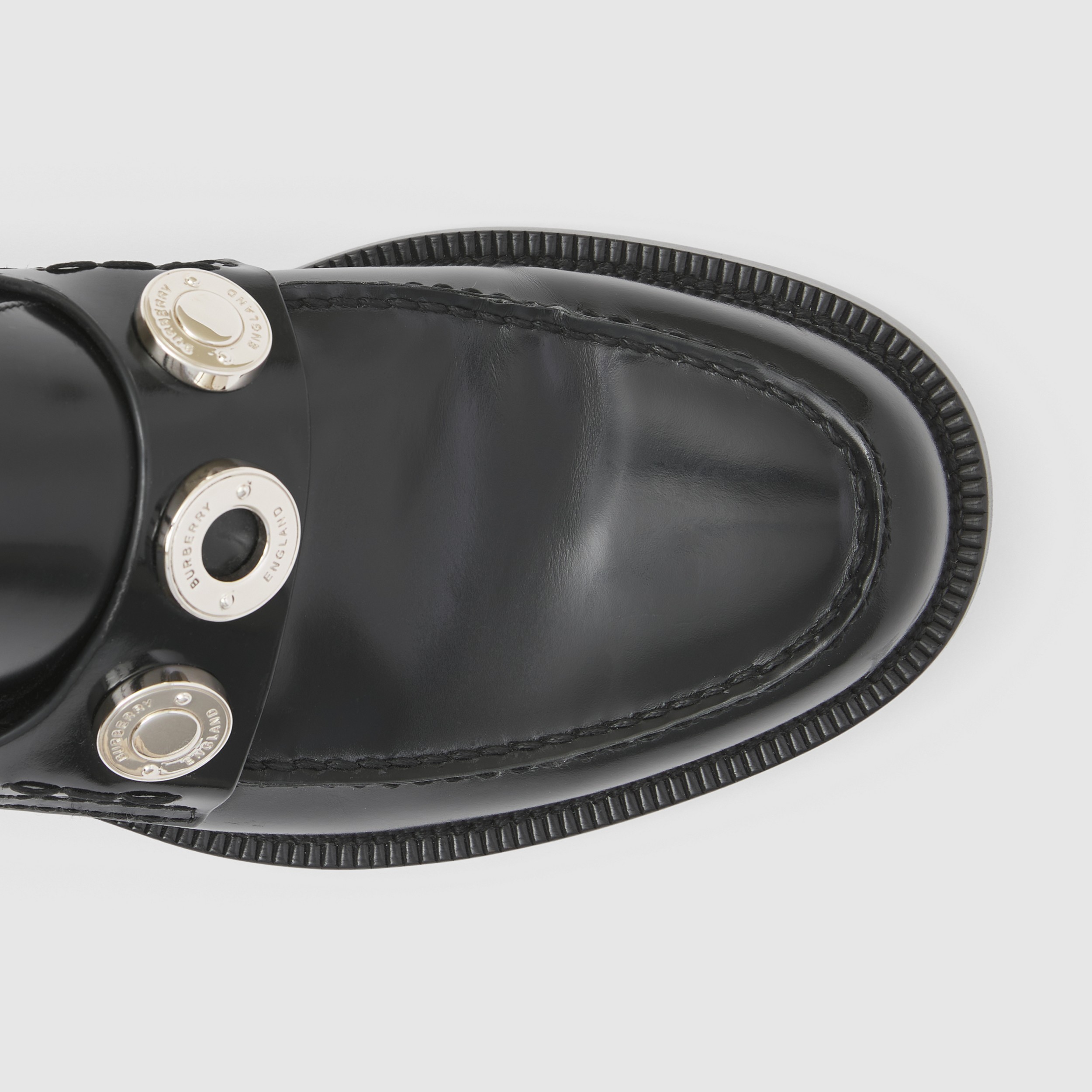Loafer aus Leder mit Logodetail (Schwarz) - Damen | Burberry® - 2