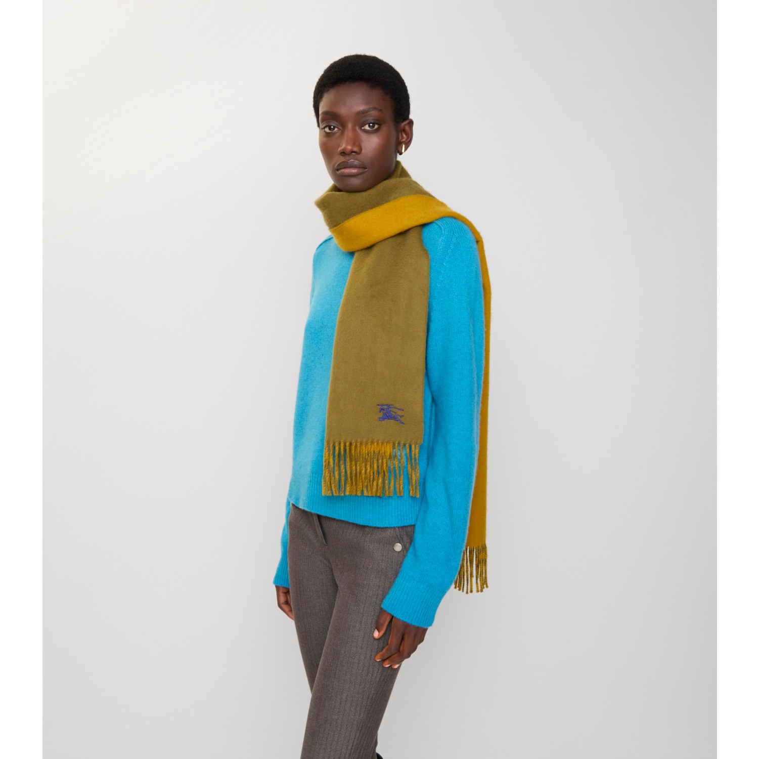 Reversible Cashmere Scarf