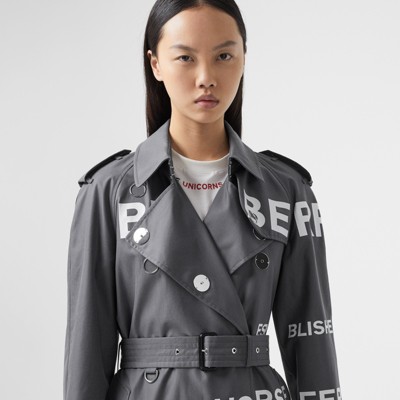 burberry trench coat womens grey