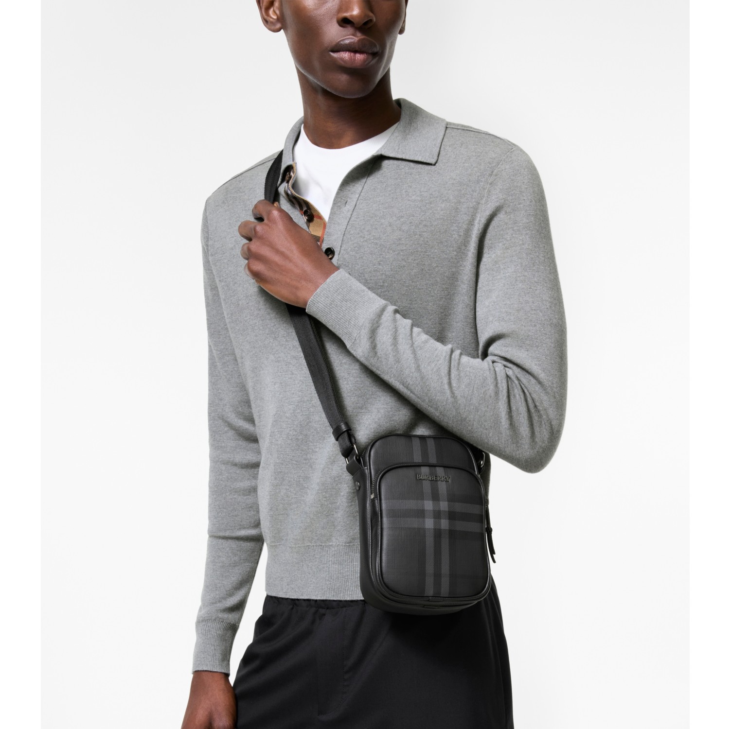Mini City Check Crossbody Bag