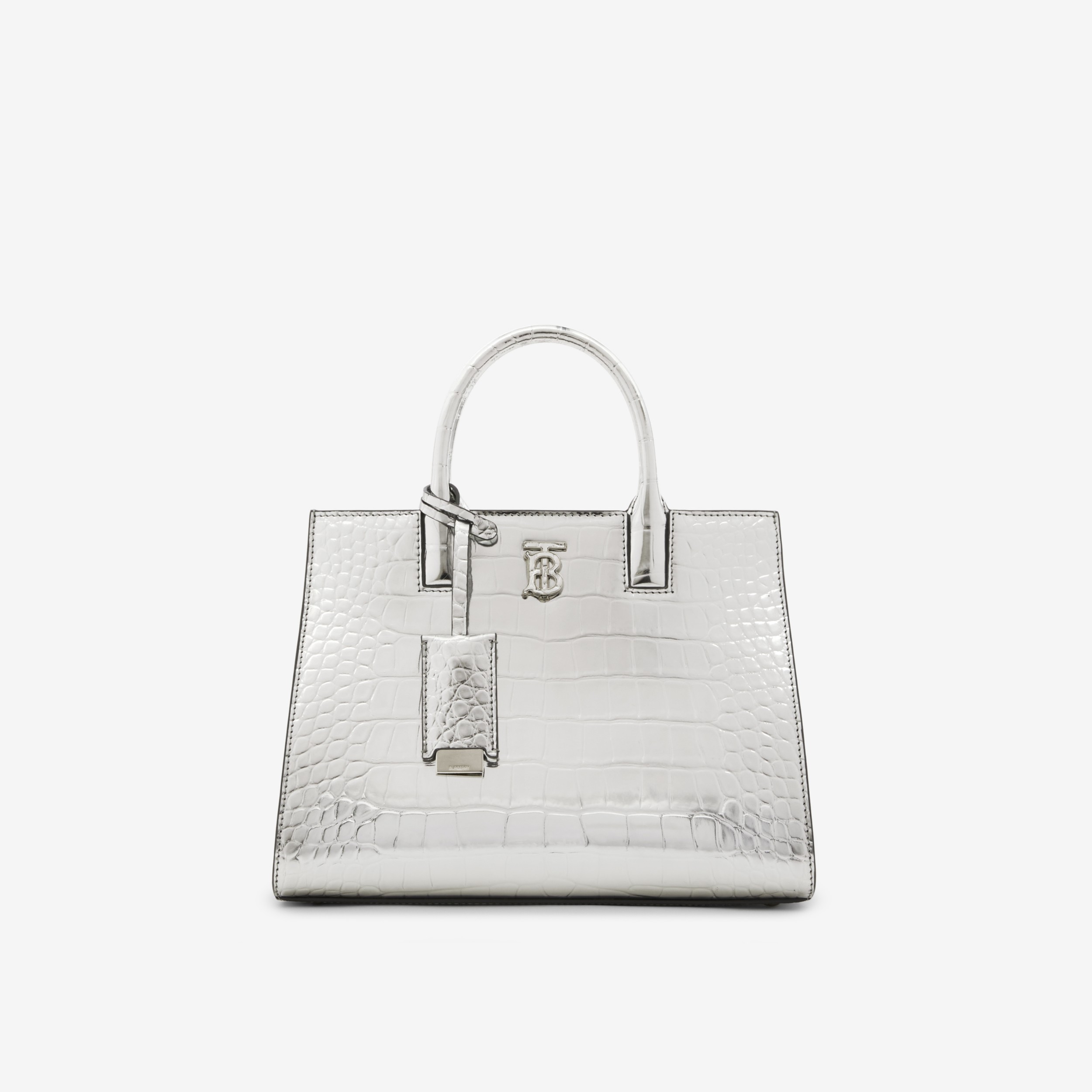 Mini Frances Bag in Silver - Women | Burberry® Official - 1