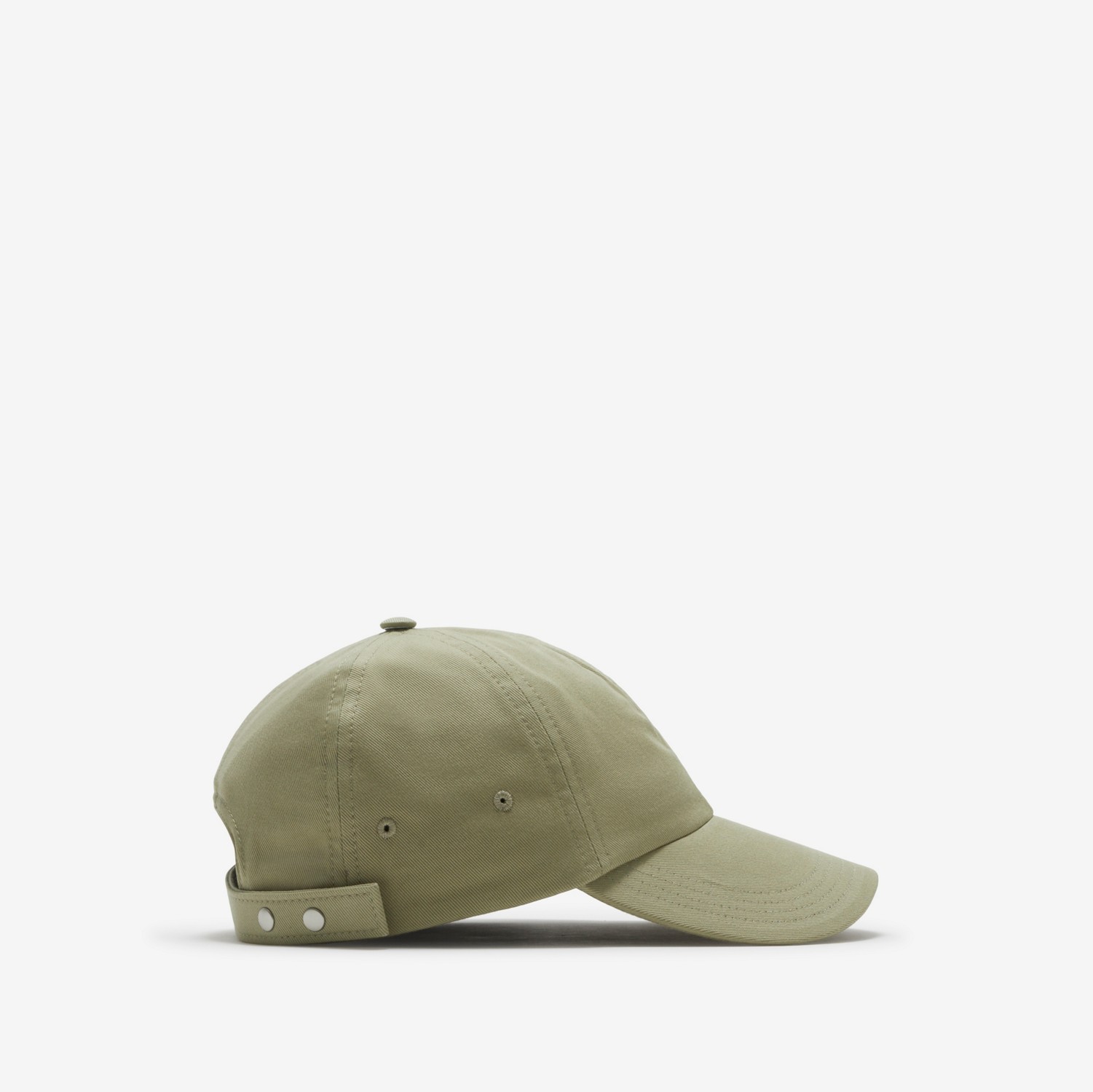 马术骑士徽标棉质棒球帽 (猎户米) | Burberry® 博柏利官网
