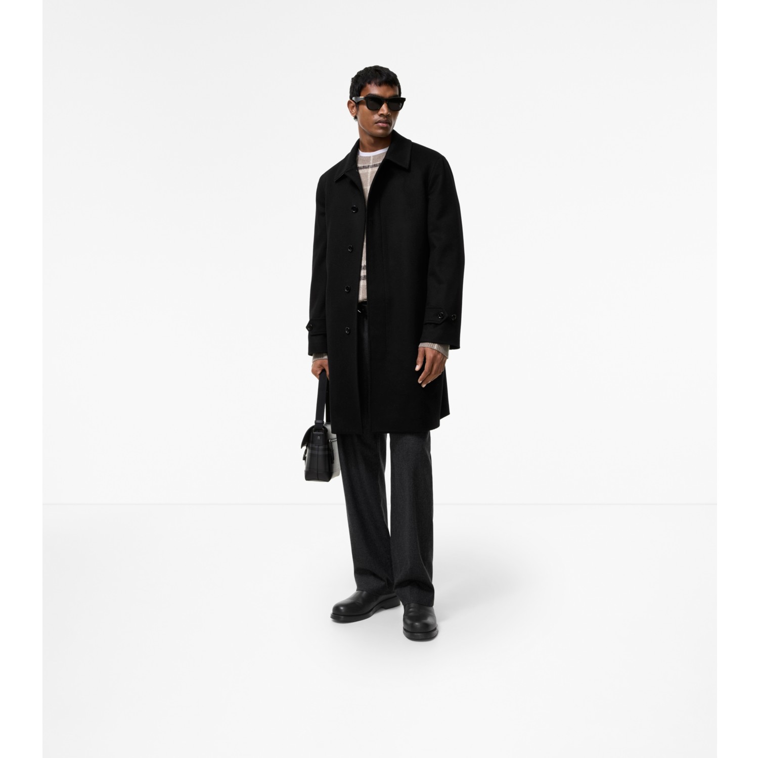 Mid-length Cashmere Car Coat