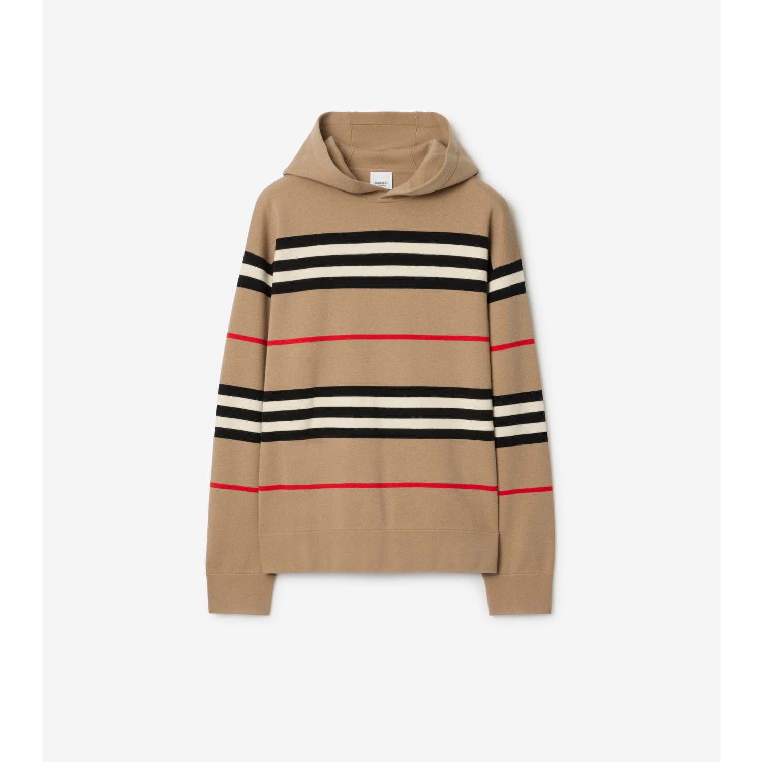 【関税&送料込】Burberry Cashmere-Blend Hoodie Sweatshirt Cashmere Blend Zip Hoodie in Grey - Men | Burberry® Official