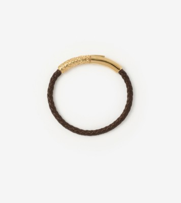 BURBERRY ロゴチャーム　ブレスレット BURBERRY - 稼働品 バーバリー腕時計 シグネチャー チャーム