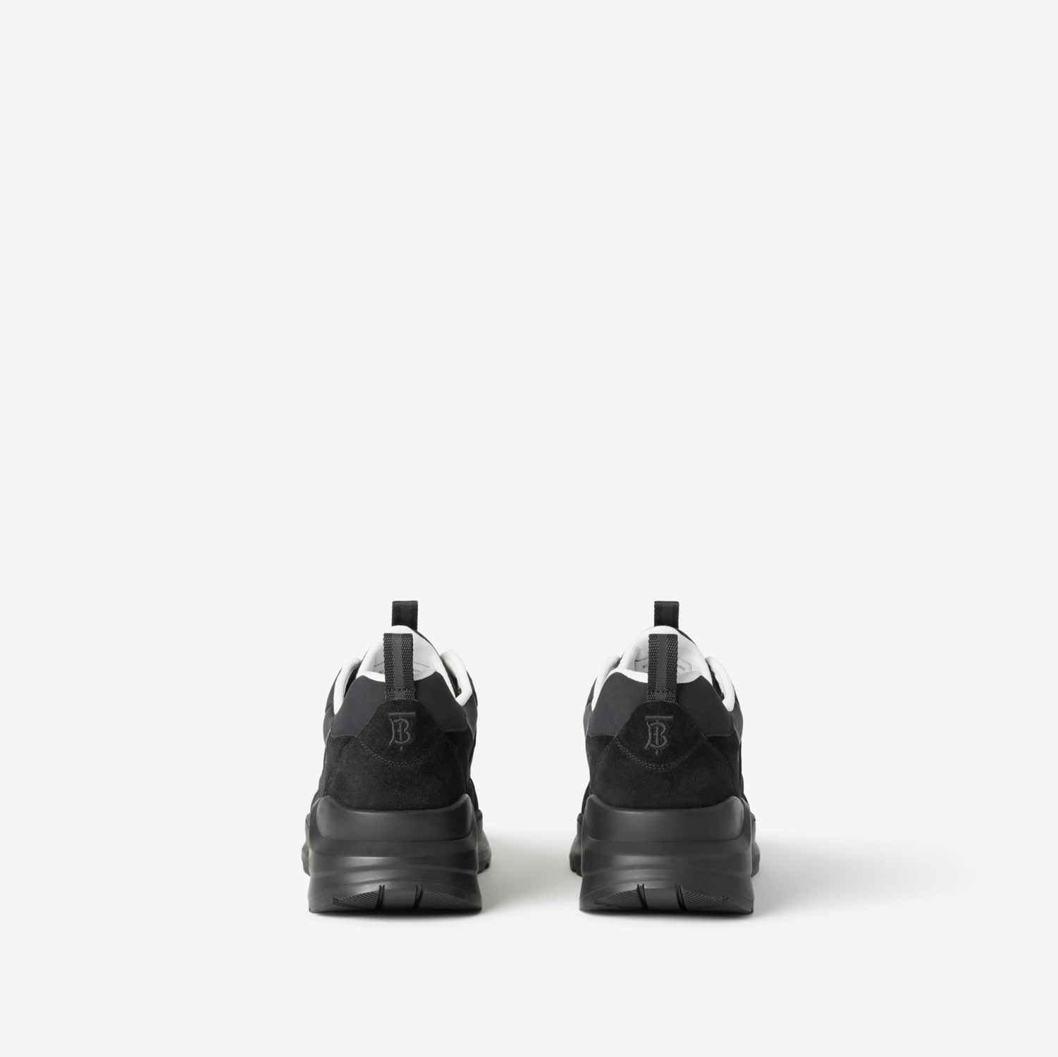 Sneaker aus Nylon, Veloursleder und Leder (Schwarz) - Herren | Burberry®