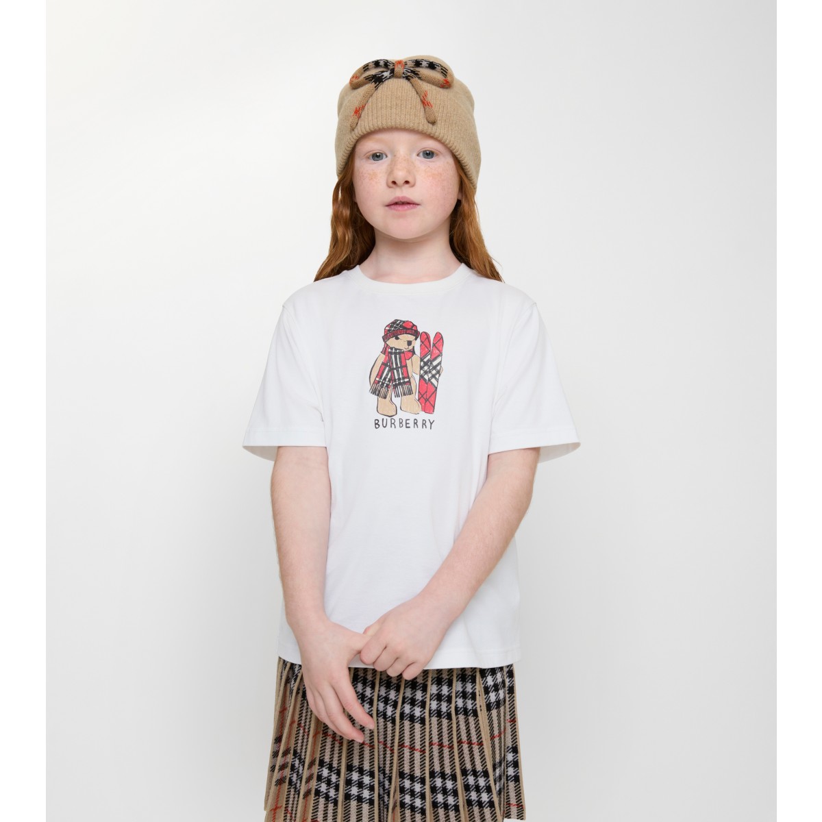  Check Ski Bear T-shirt