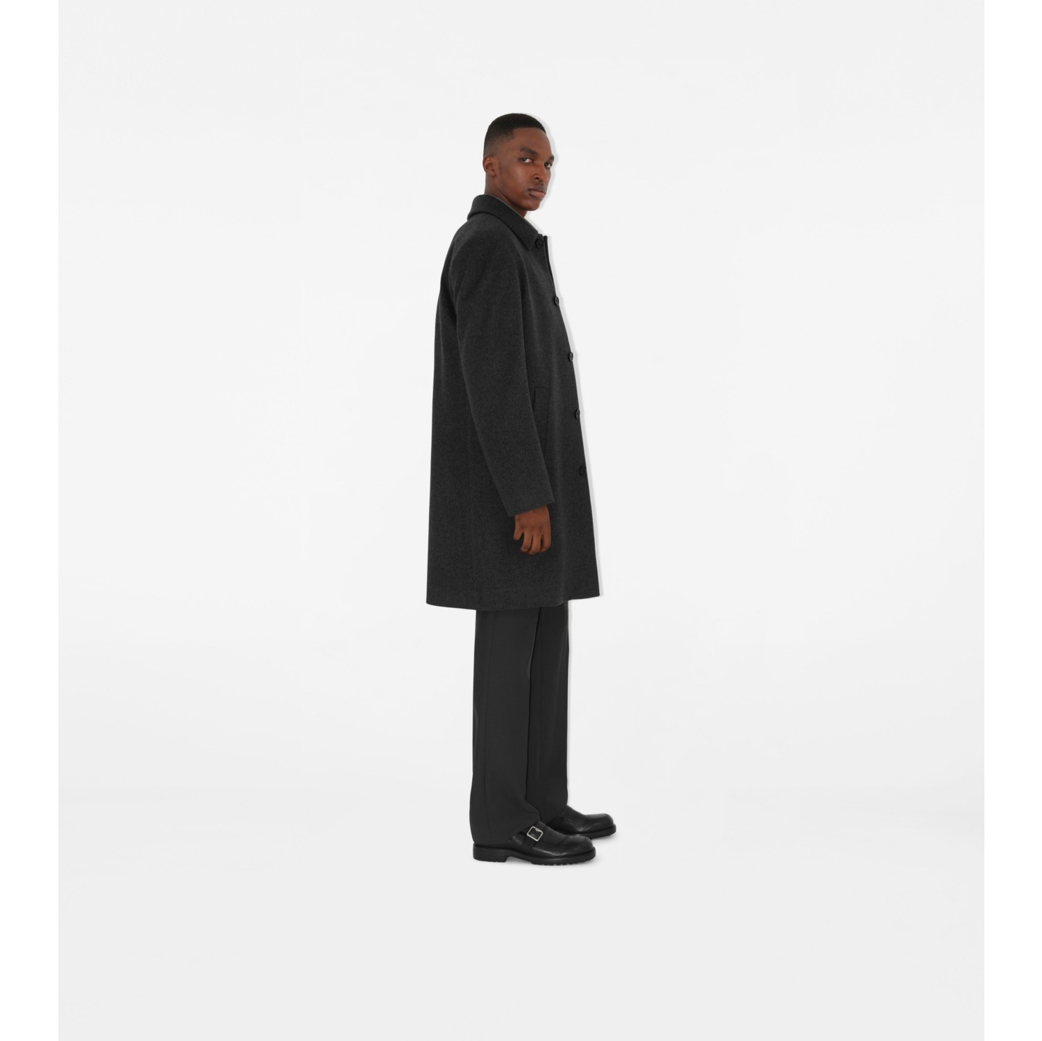 Mid-length Cashmere Car Coat