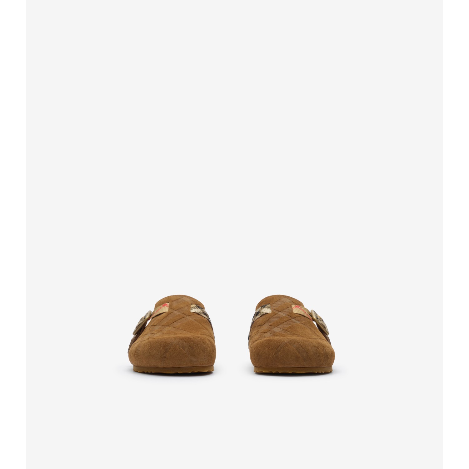 Check Shearling Urchin Clogs