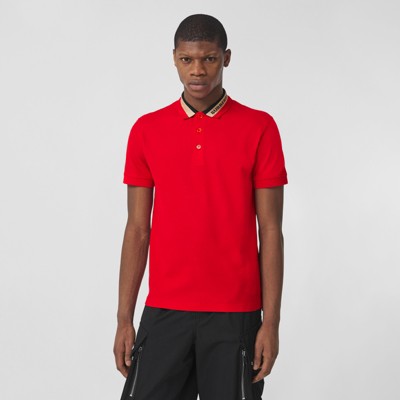 burberry polo shirt bordeaux