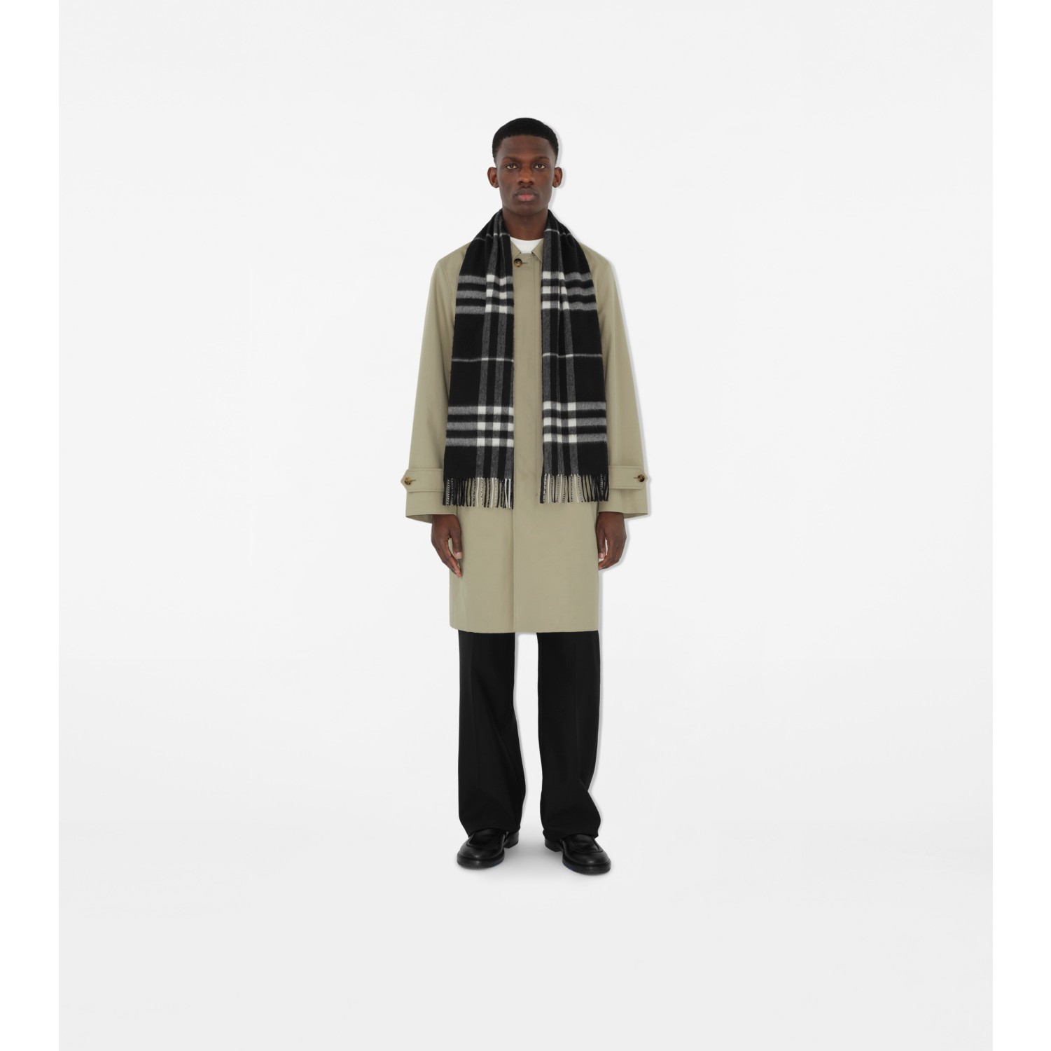 Sciarpa in cashmere Check