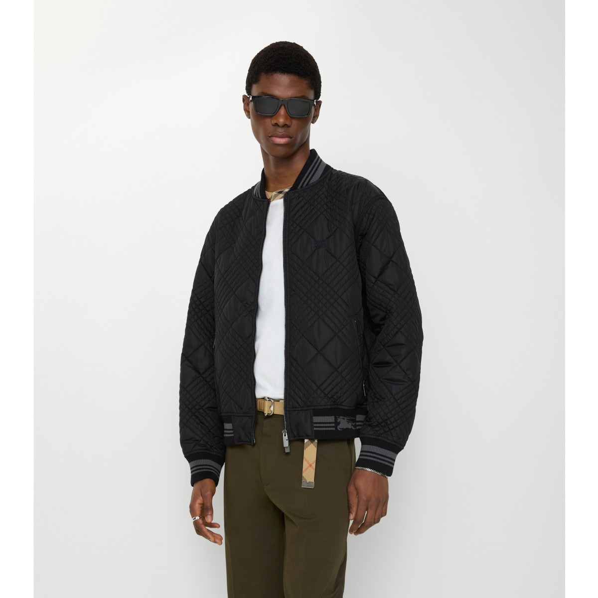  Check Micro -stitch Rakewood Bomber Jacket