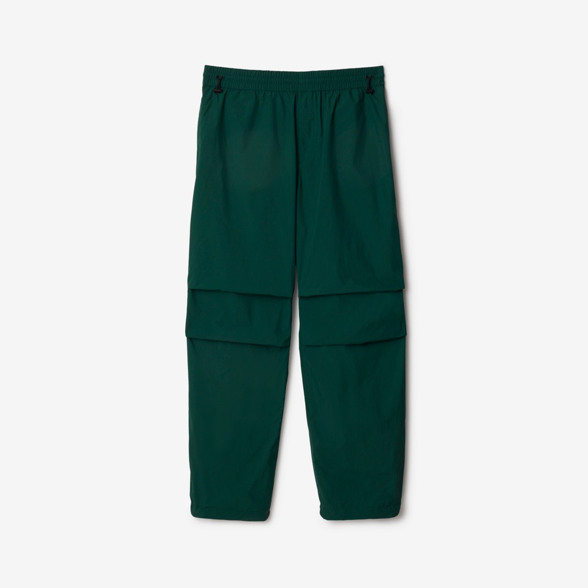 Shop Burberry Nylon Cargo Trousers In Ivy