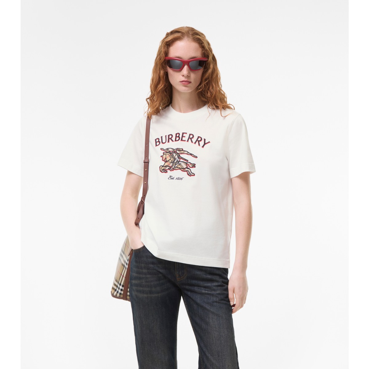  Check Knight Cotton T-shirt
