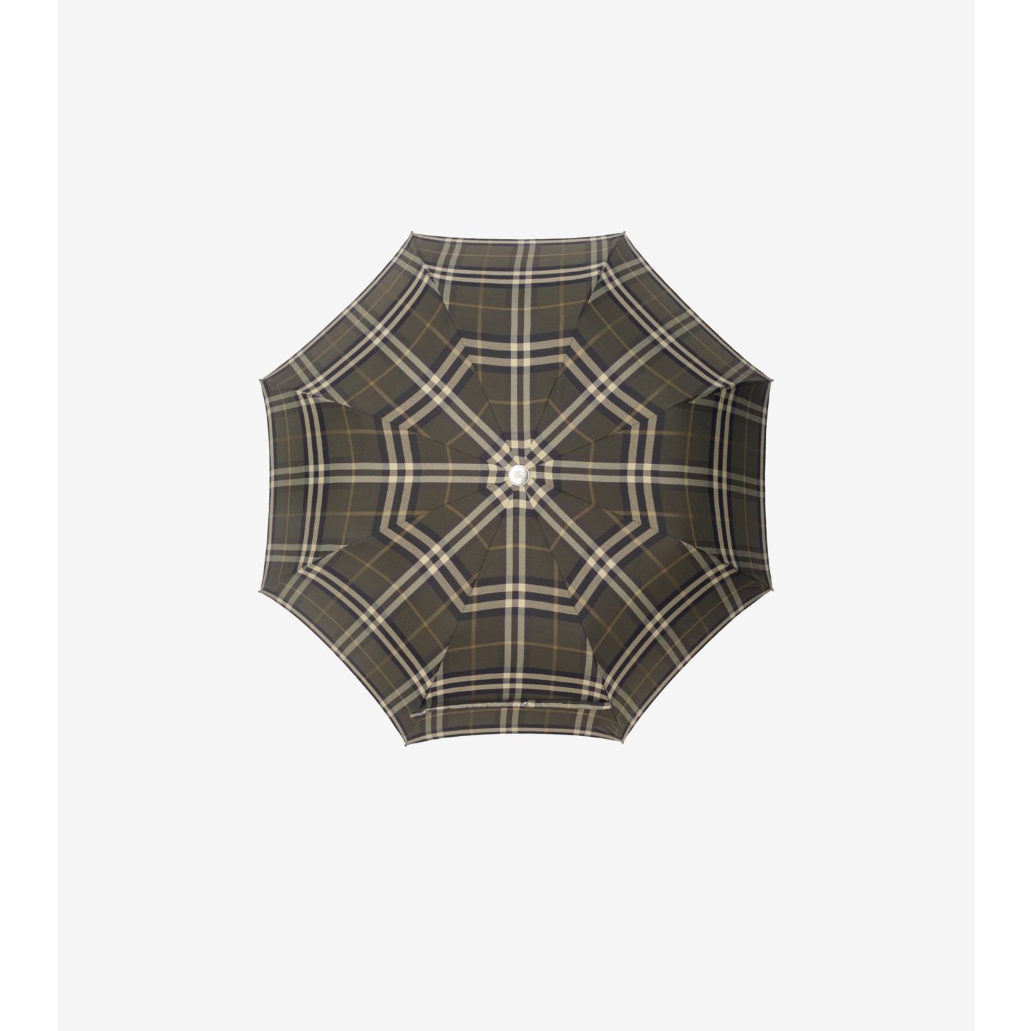 Check Folding Umbrella in Heath Burberry Official