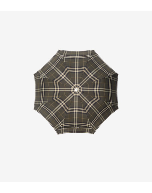 Burberry check golf umbrella best sale