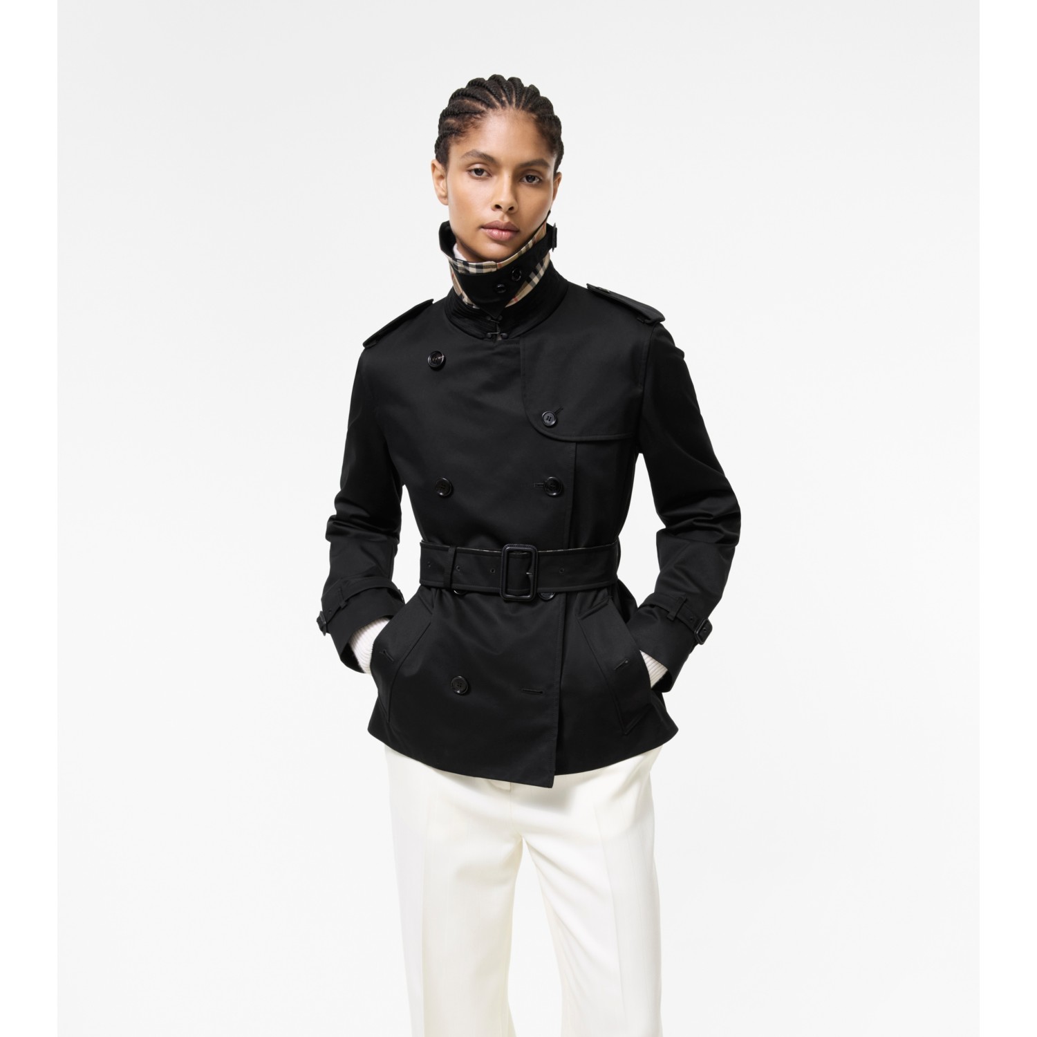 Gabardine Lakefield Trench Jacket - thumbnail 4