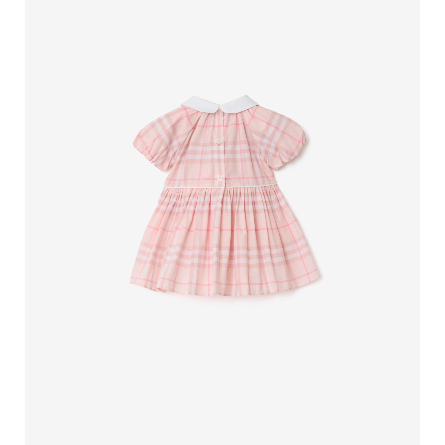 Check Cotton Dress with Bloomers