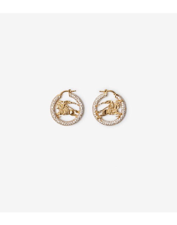 EKD Pavé Hoop Earrings