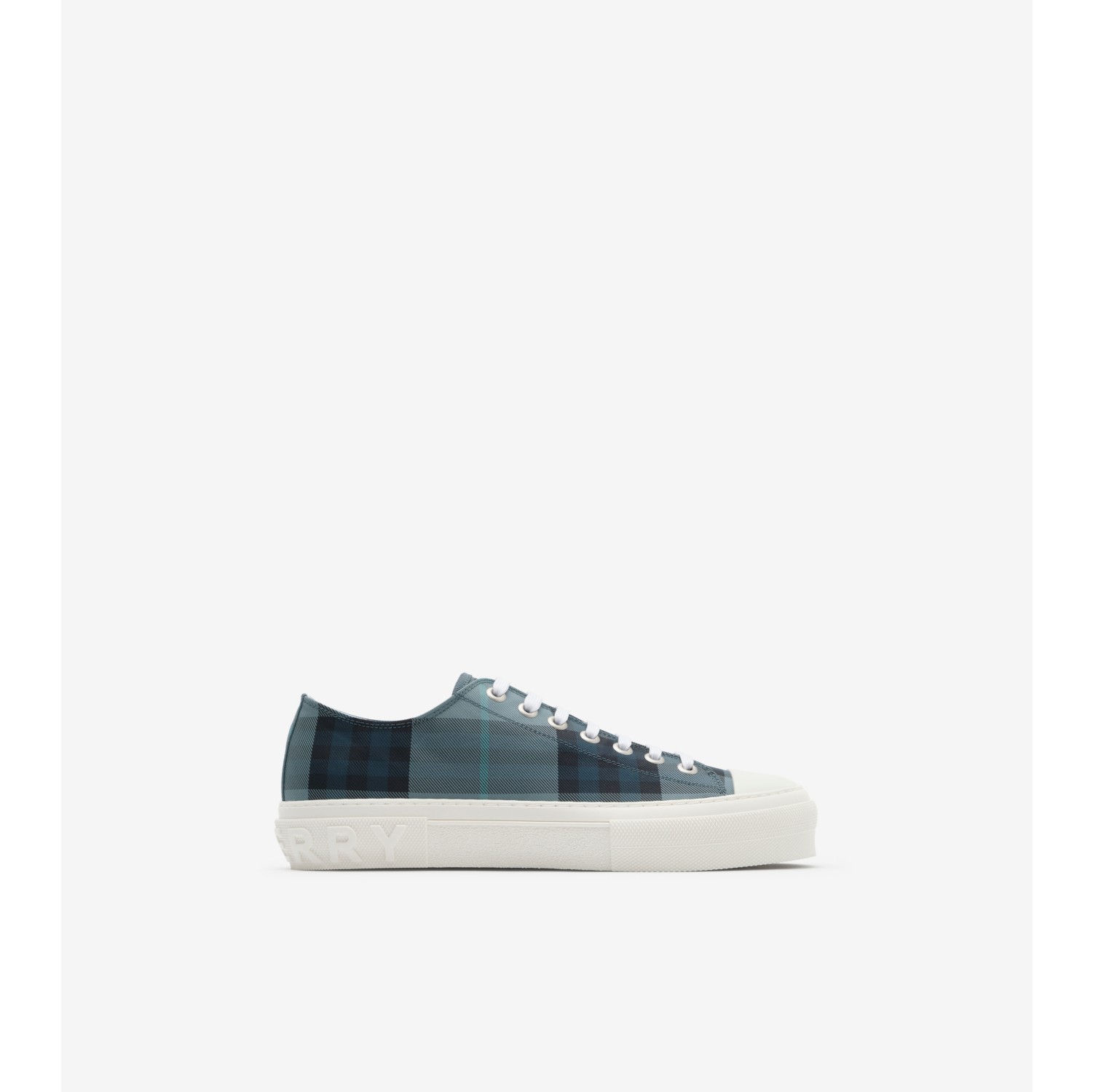Check Nylon Blend Sneakers