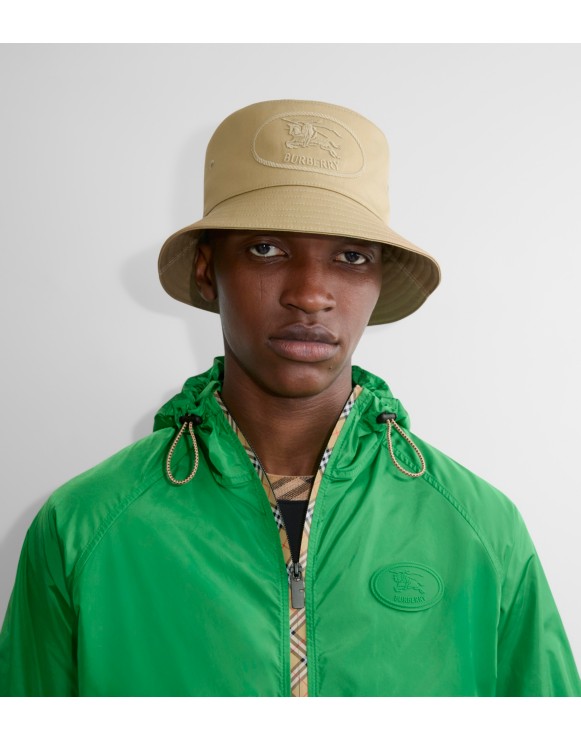 Cappello da pescatore in gabardine con Knight Stamp
