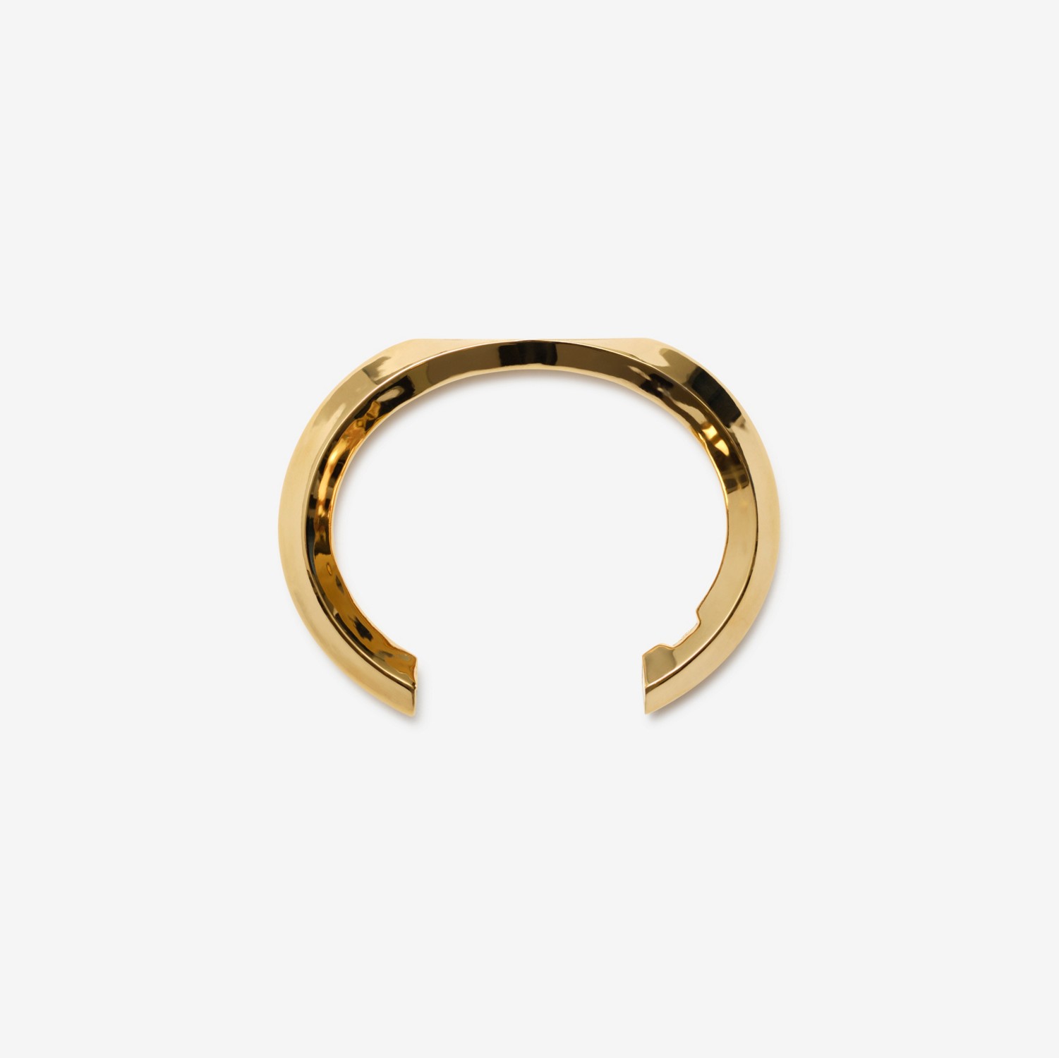 Gold-plated Hollow Cuff | Burberry® Official