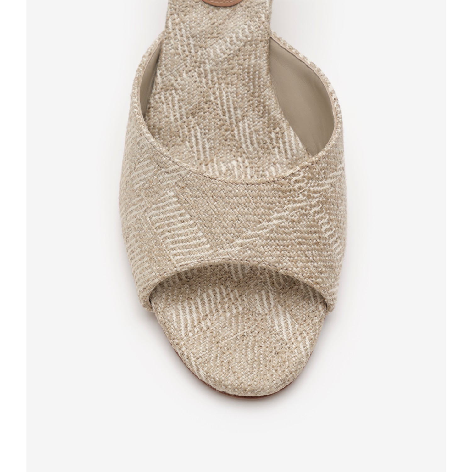 Check Mews Low Sandals in Beige - Women | Burberry® Official