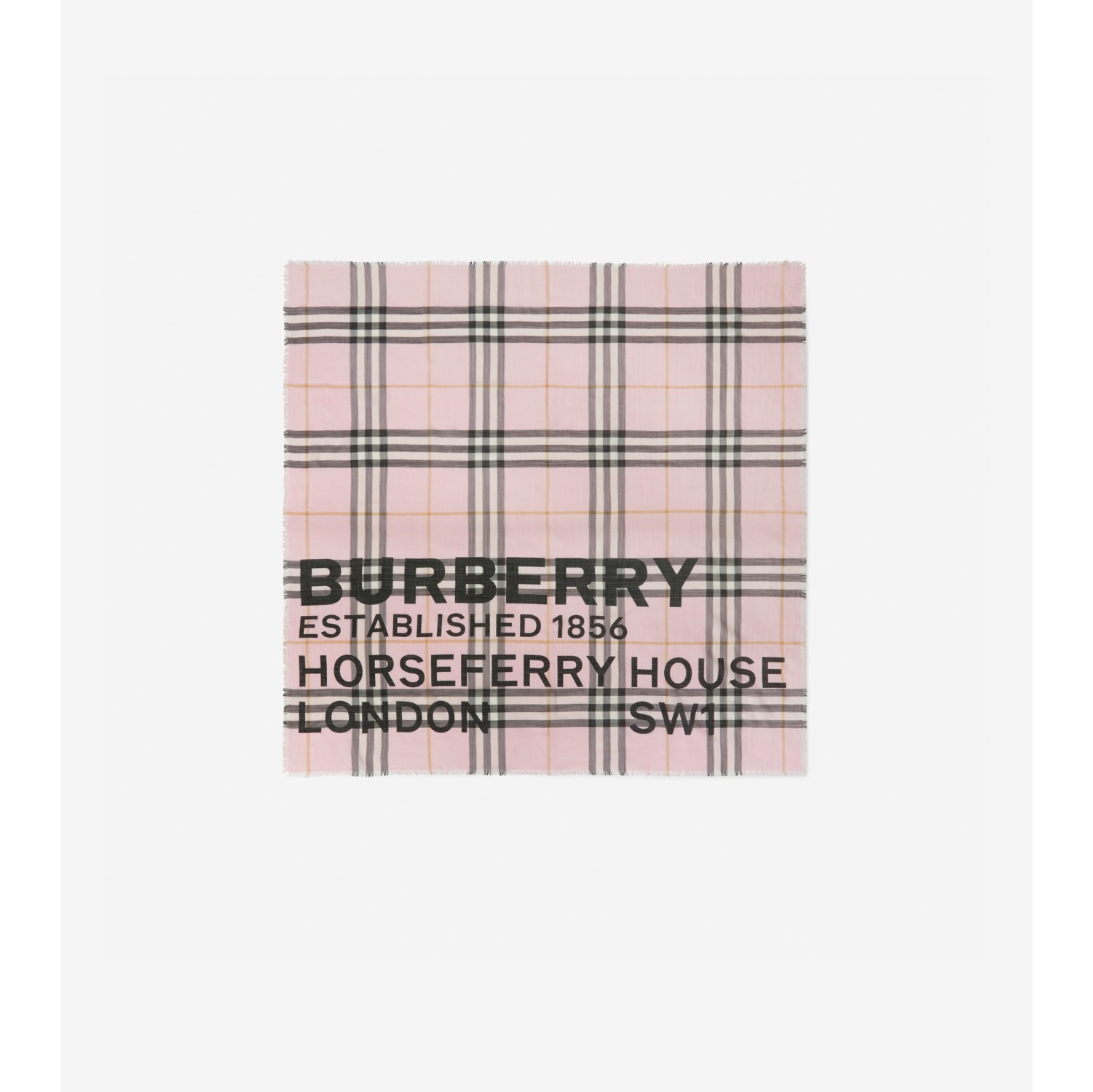 Burberry established 1856 clearance scarf