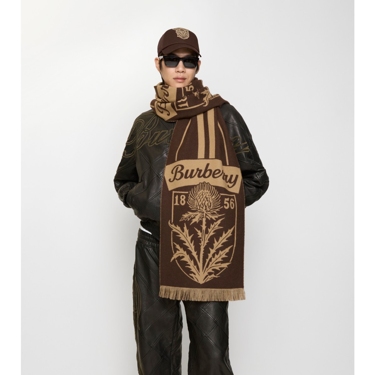  Stripe Thistle Shield Scarf