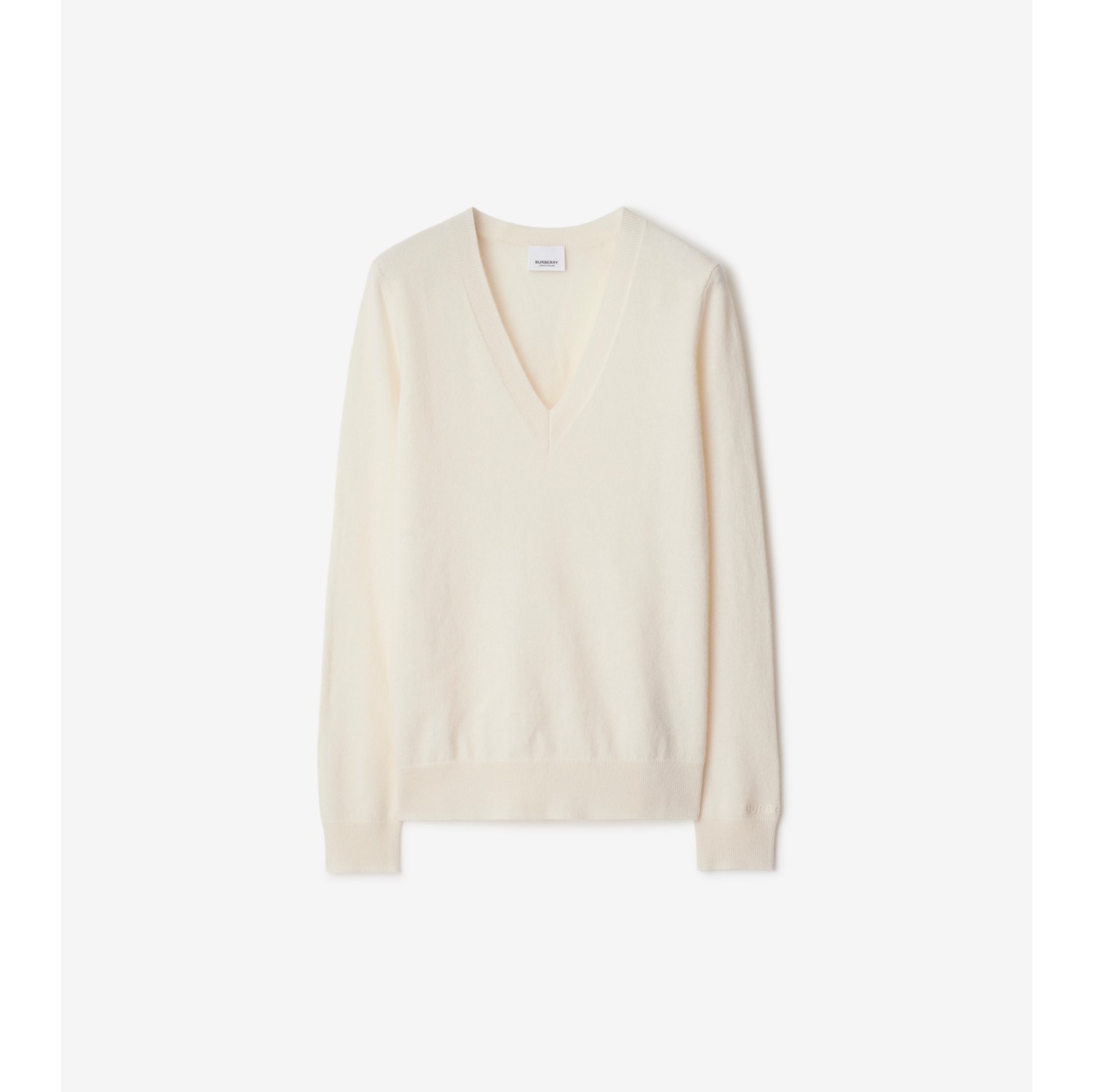 Burberry v neck sweater hotsell