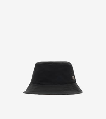 ナイロン バケットハット (ブラック) - メンズ | Burberry®公式サイト