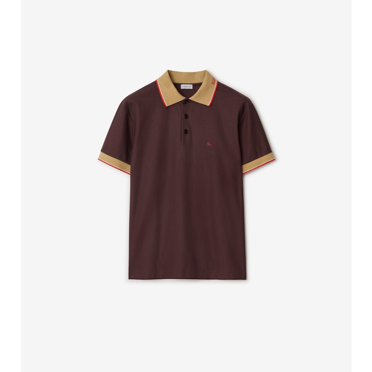  Embroidered Logo Collar Polo Shirt