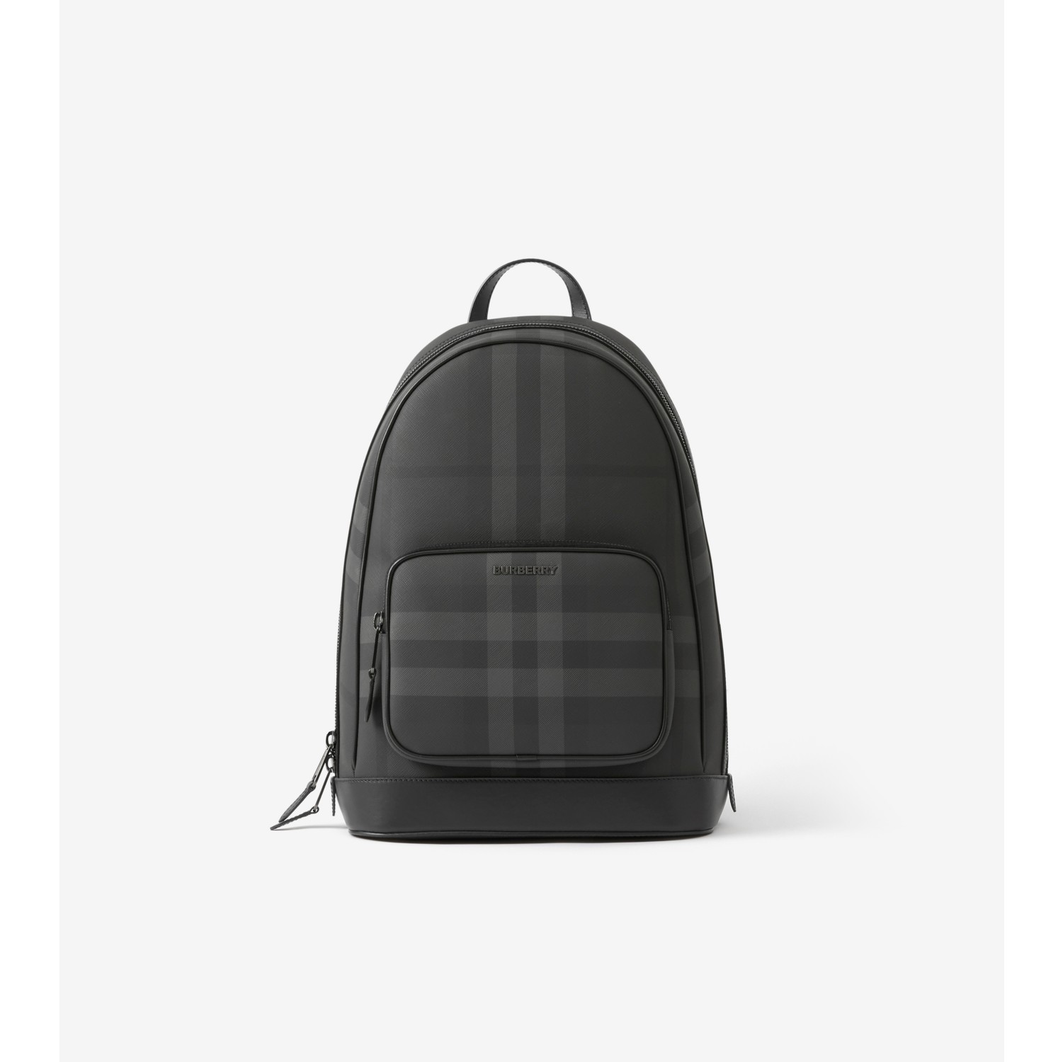 Rocco Backpack in Charcoal Men Canvas Burberry Official