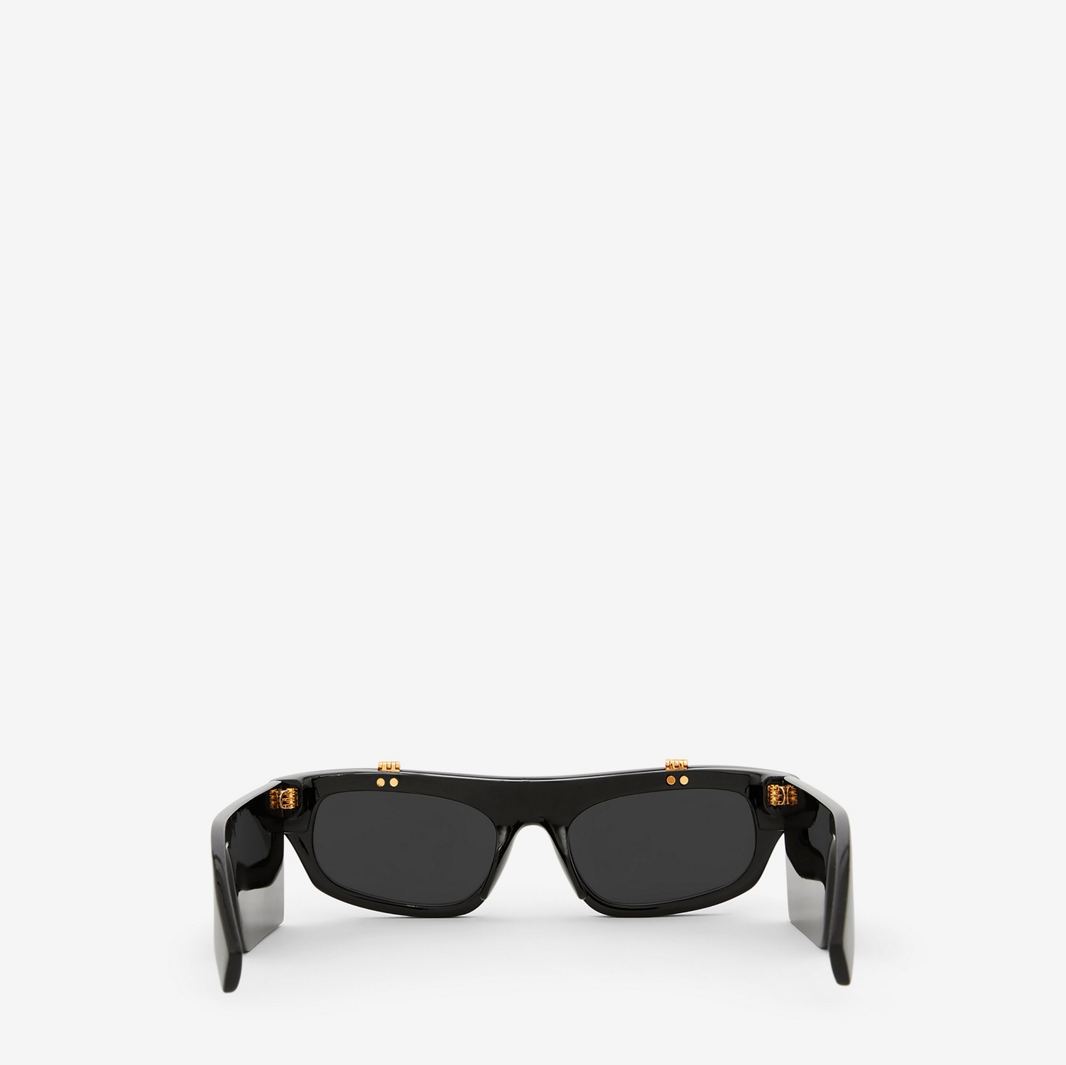 Flip-up Cat-eye Frame Palmer Sunglasses in Black/black - Women | Burberry® Official