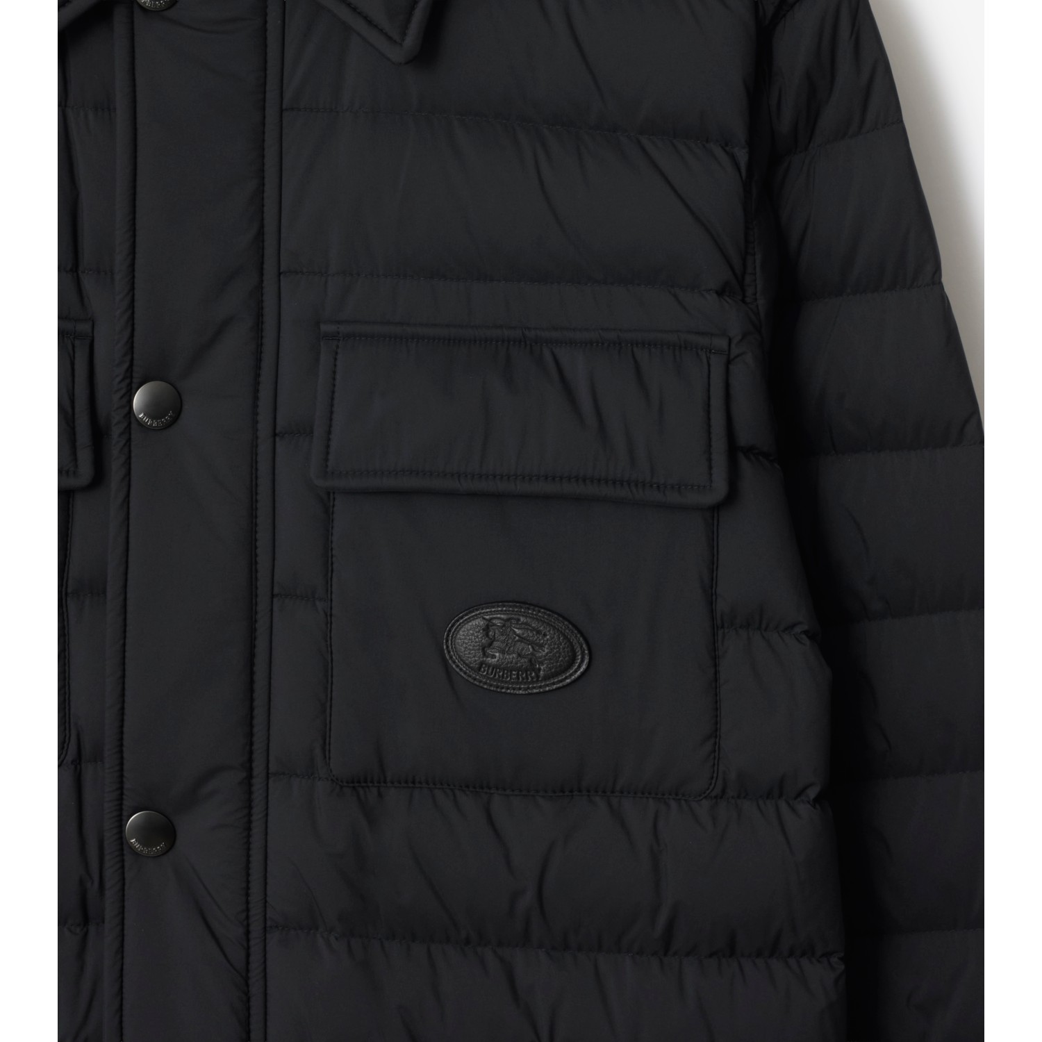 Nylon Padded Overshirt - thumbnail 5