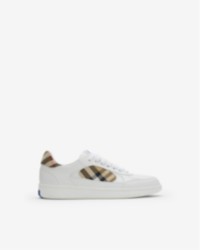 Check Terrace Sneakers in Sand