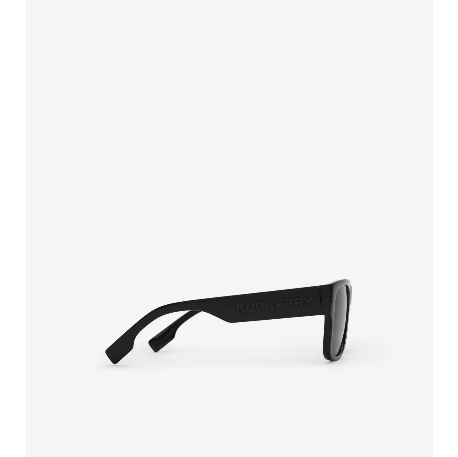 Eckige Sonnenbrille mit Logodetail