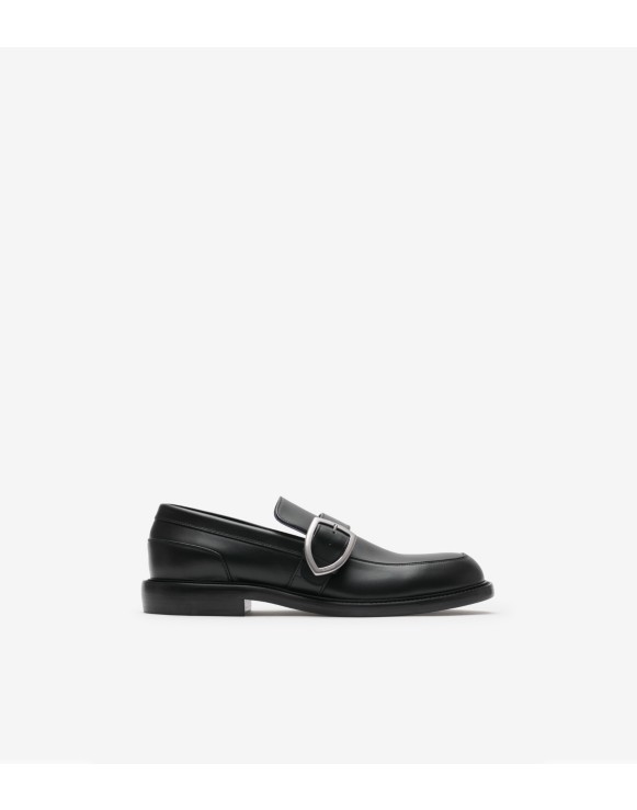 Leather Cobble Loafers