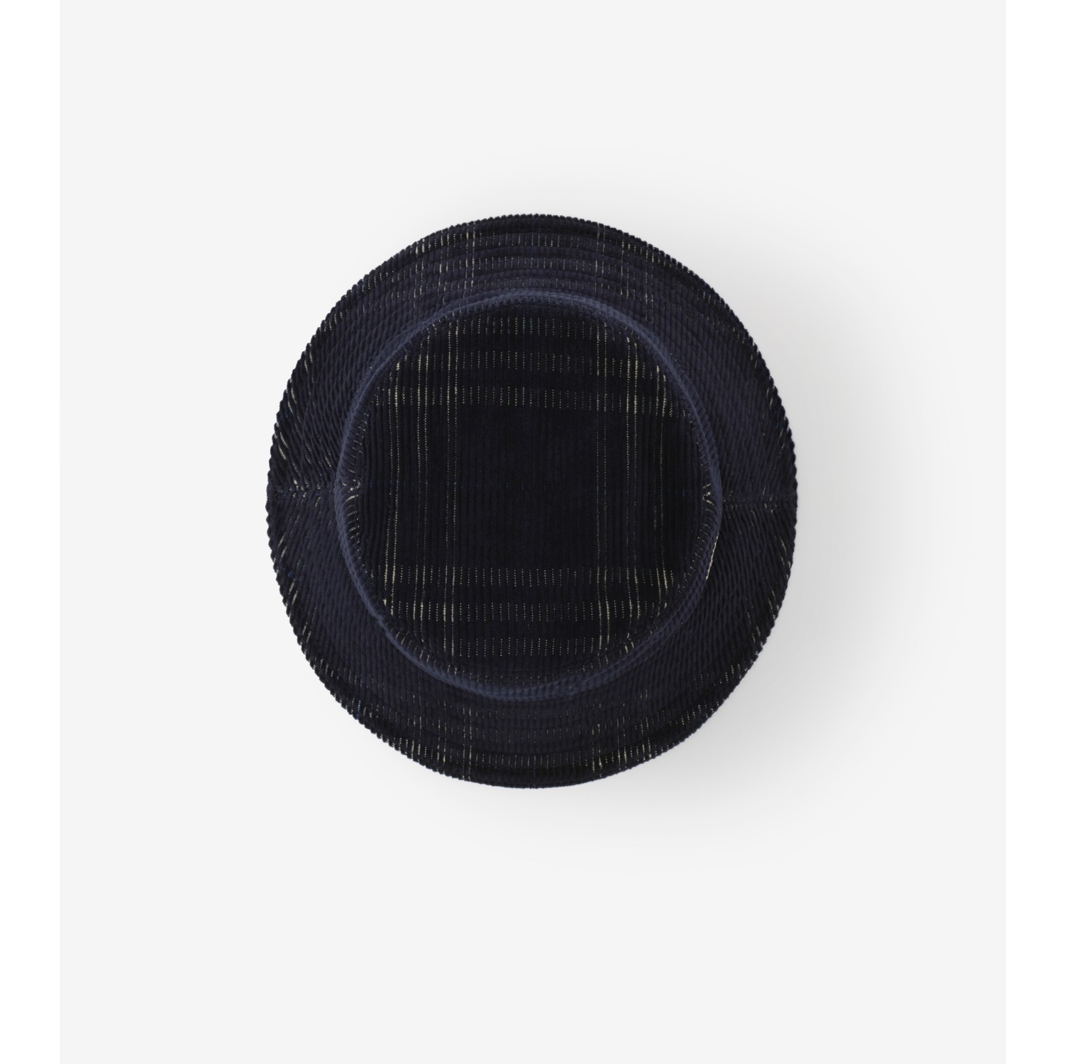 Check Corduroy Bucket Hat