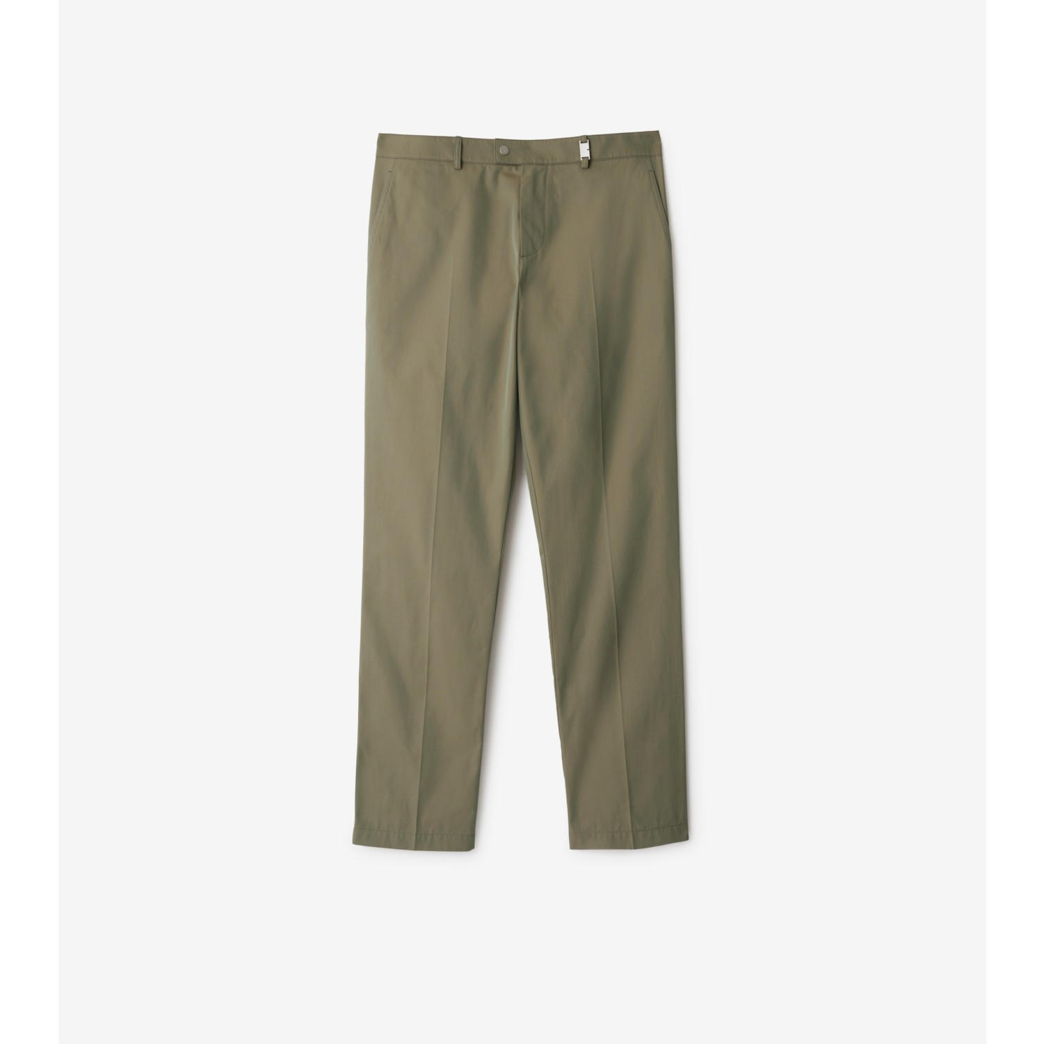Cotton Chinos in Tent - Men | Burberry® Official